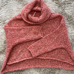 Free People BFF Fuzzy Cowl Neck Sweater